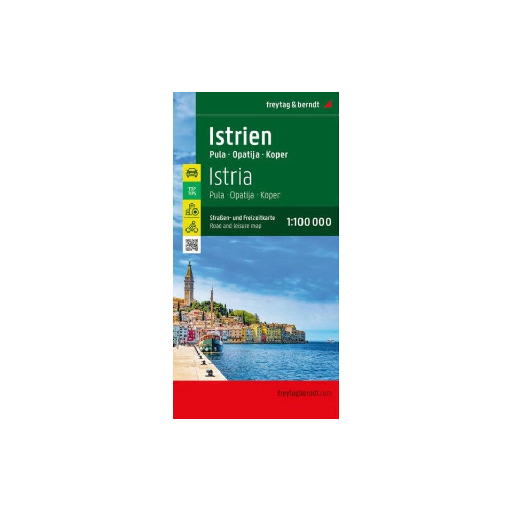 Freytag-Berndt Istria Road and Leisure Map