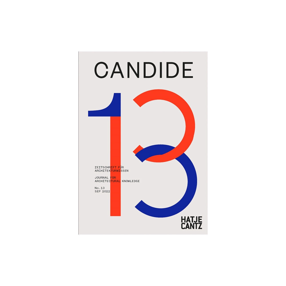 Hatje Cantz Candide. Journal for Architectural Knowledge (häftad, eng)