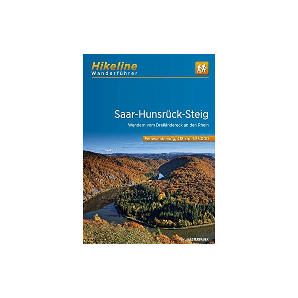 Verlag Esterbauer Saar - Hunsruck - Steig vom Dreilandereck an den Rhein (häftad, ger)