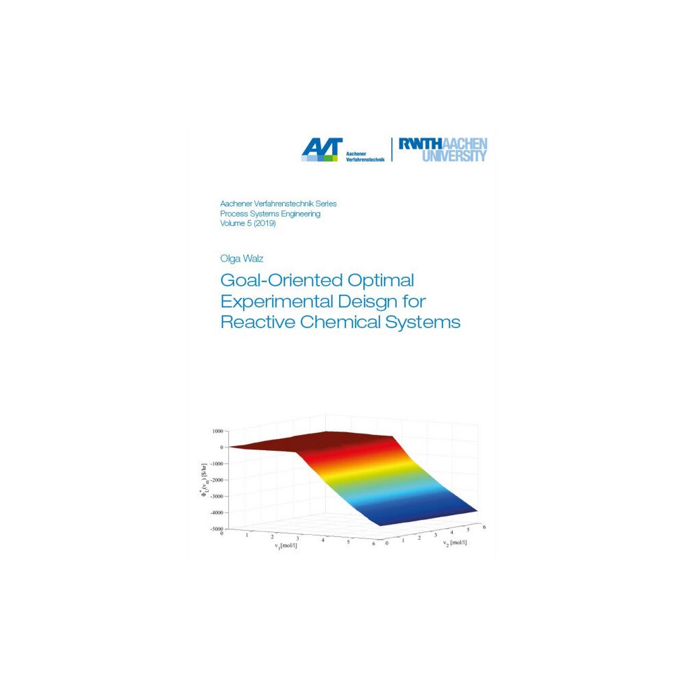 Verlag G. Mainz Goal-Oriented Optimal Experimental Design for Reactive Chemical Systems (häftad, eng)