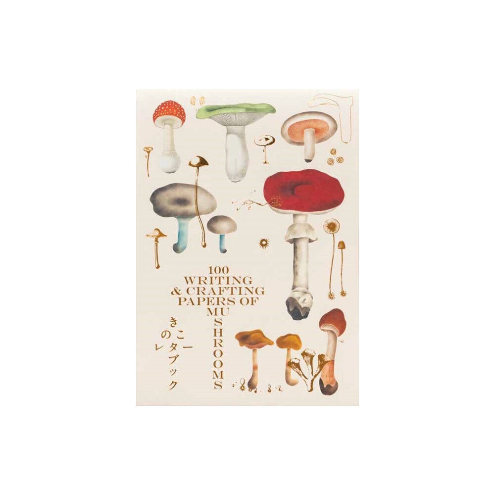 Pie International Co., Ltd. 100 Writing and Crafting Papers of Mushrooms (häftad, jpn)