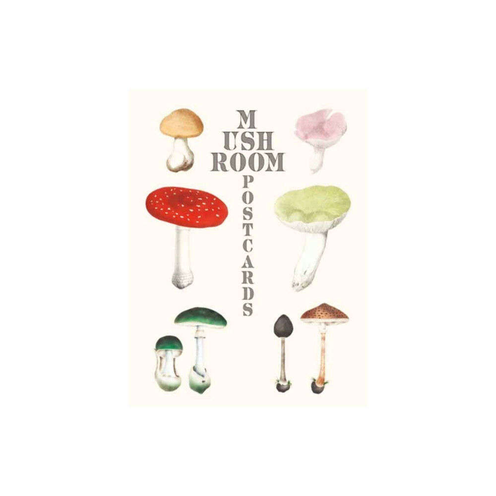 Pie International Co., Ltd. Mushroom Postcards (inbunden, eng)