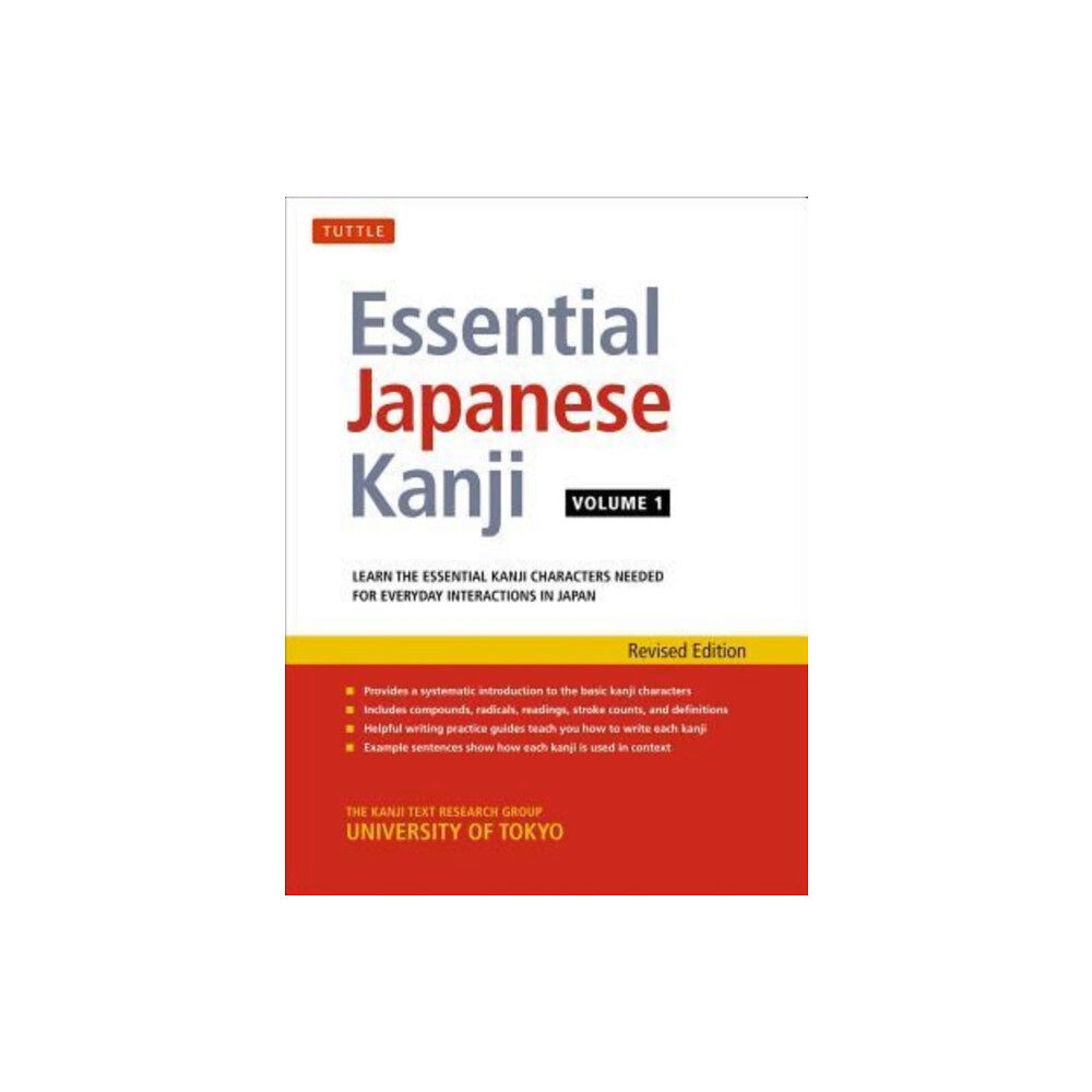 Tuttle Publishing Essential Japanese Kanji Volume 1 (häftad, eng)