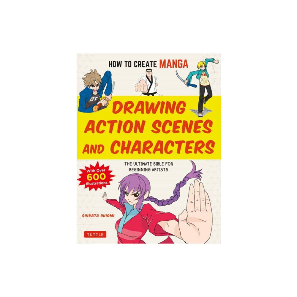 Tuttle Publishing How to Create Manga: Drawing Action Scenes and Characters (häftad, eng)