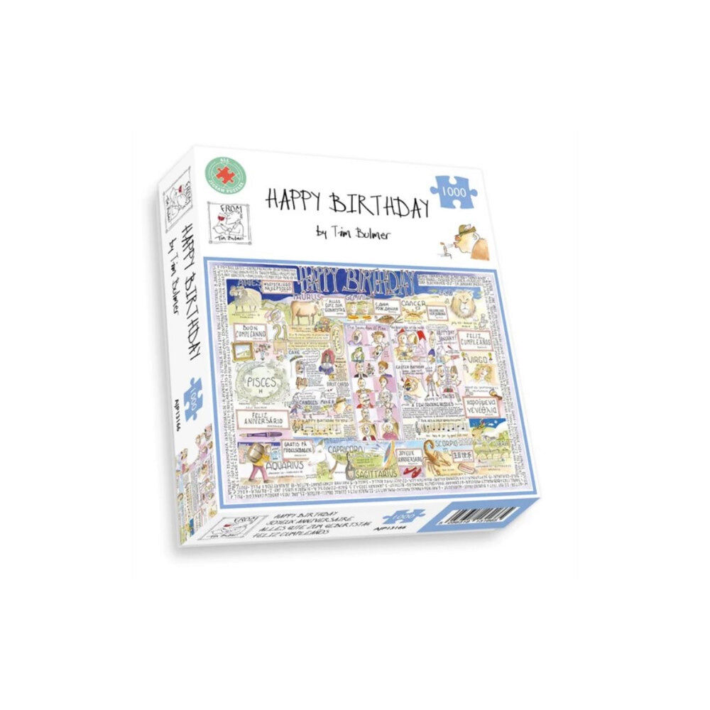 ALL JIGSAW PUZZLES Tim Bulmer's Happy Birthday Jigsaw 1000 Piece Puzzle