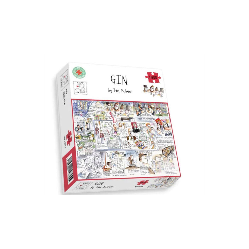 ALL JIGSAW PUZZLES Tim Bulmer's Gin Jigsaw 1000 Piece Puzzle