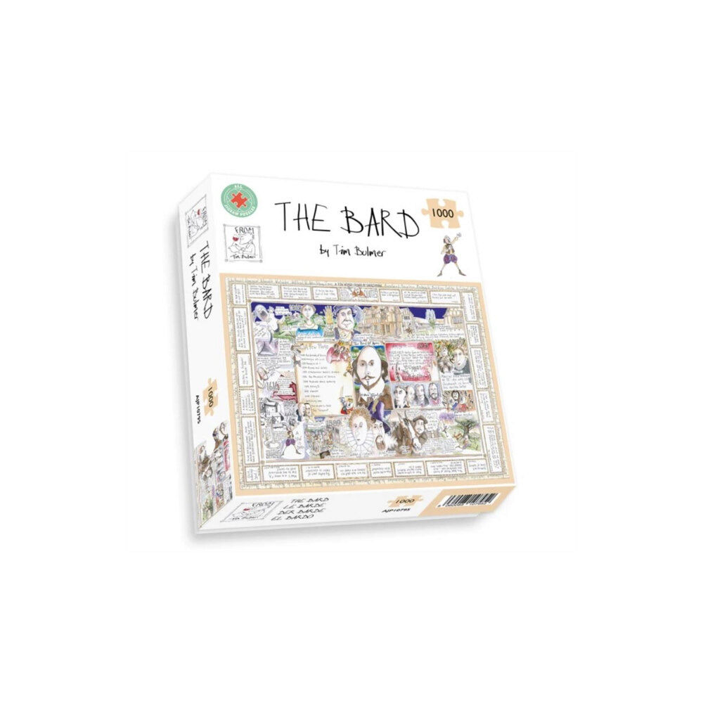 ALL JIGSAW PUZZLES Tim Bulmer's The Bard Jigsaw 1000 Piece Puzzle