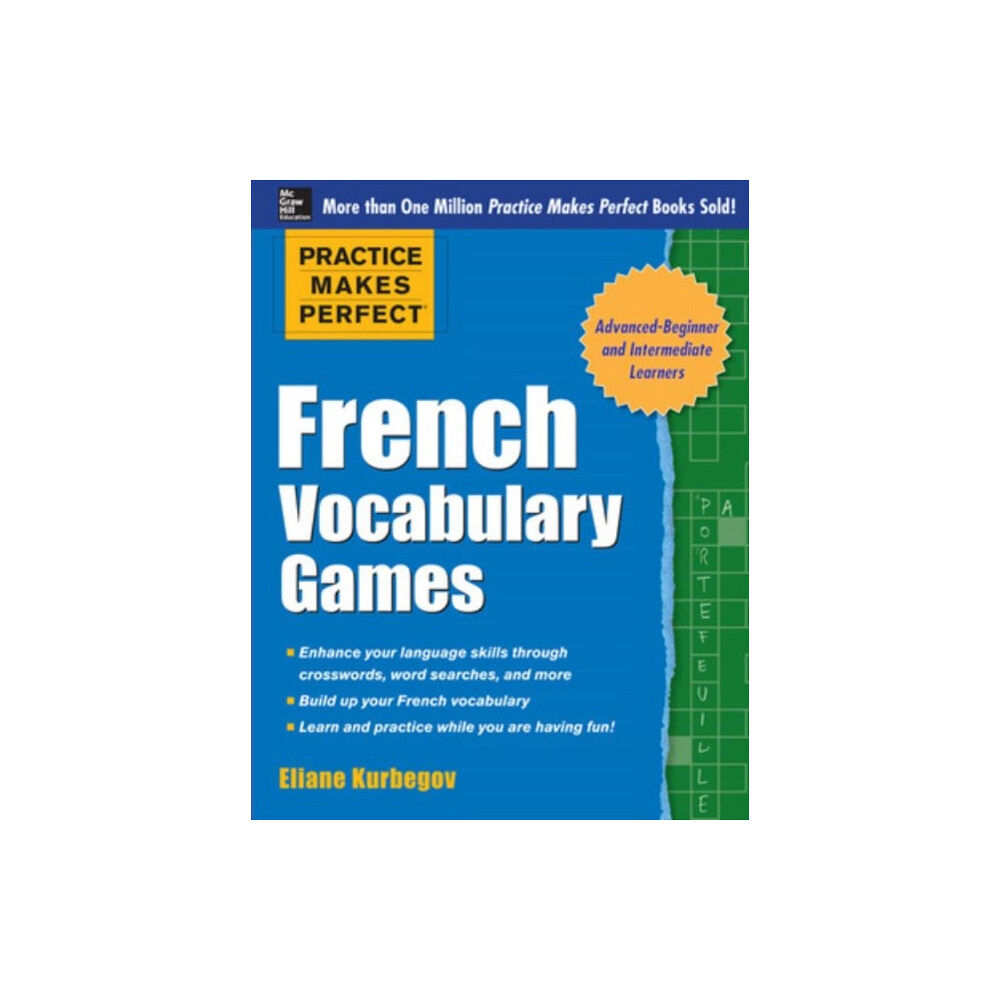 McGraw-Hill Education - Europe Practice Makes Perfect French Vocabulary Games (häftad, eng)