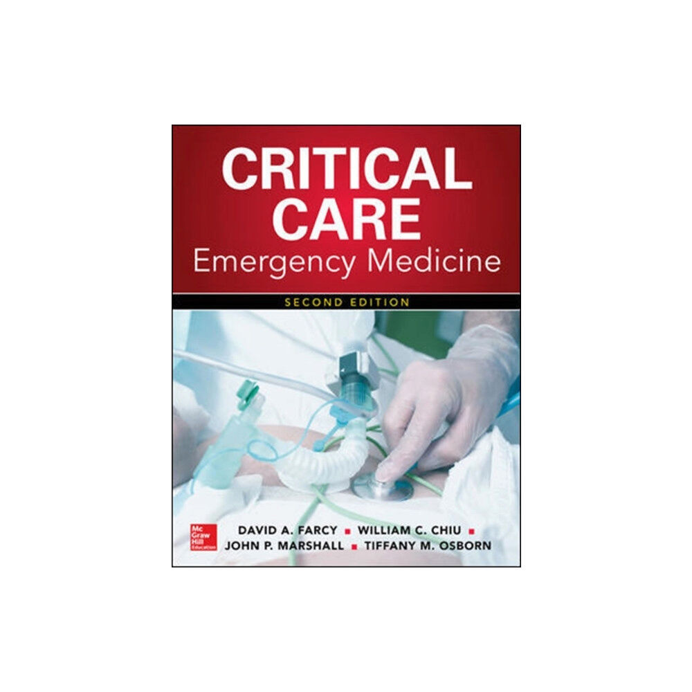 McGraw-Hill Education - Europe Critical Care Emergency Medicine, Second Edition (inbunden, eng)