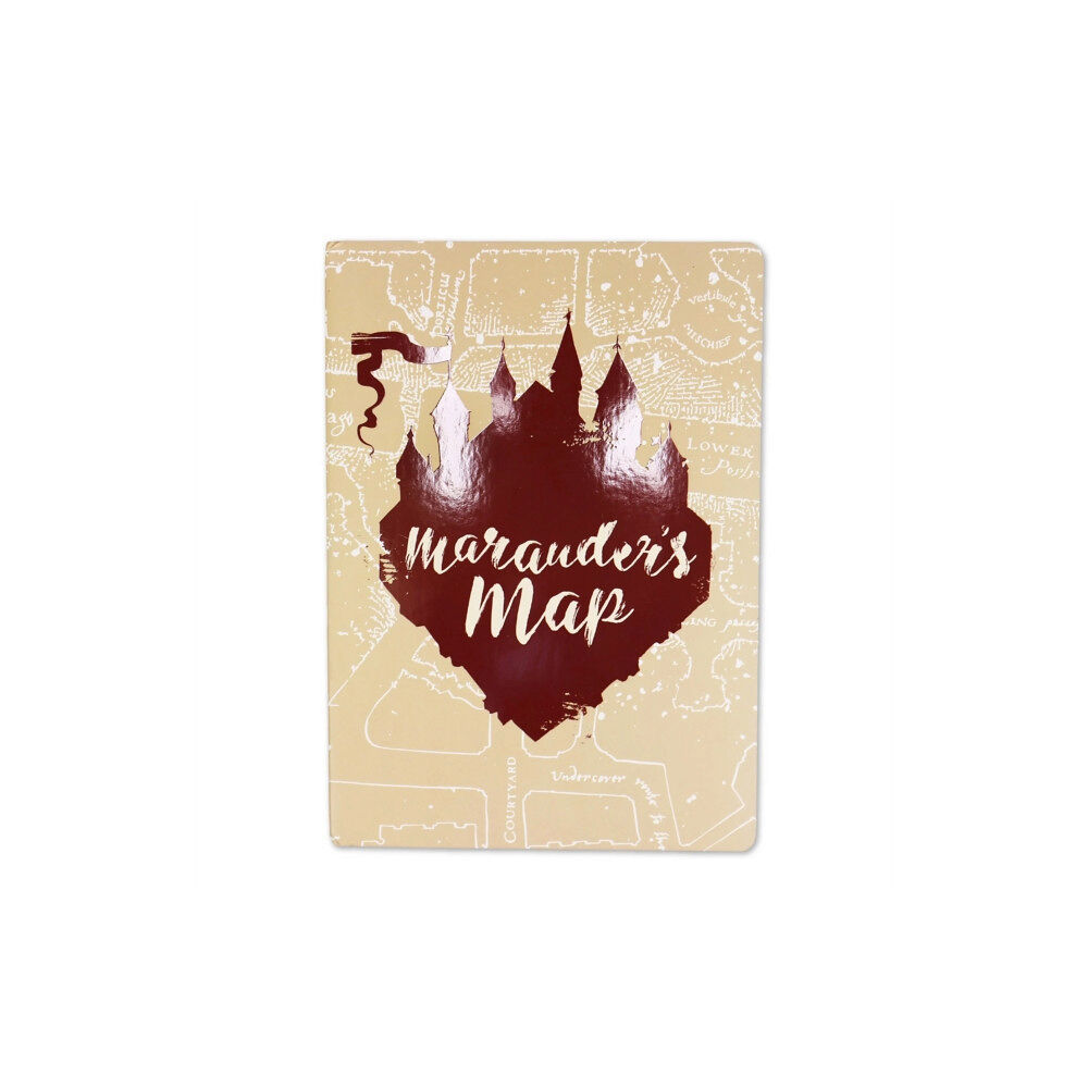 LICENSED MERHANDISE Harry Potter - Marauder's Map A5 Notebook