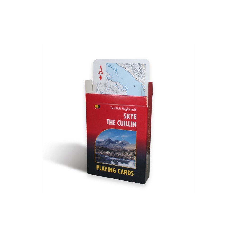 HARVEY MAP SERVICES Skye the Cuillin Playing Cards