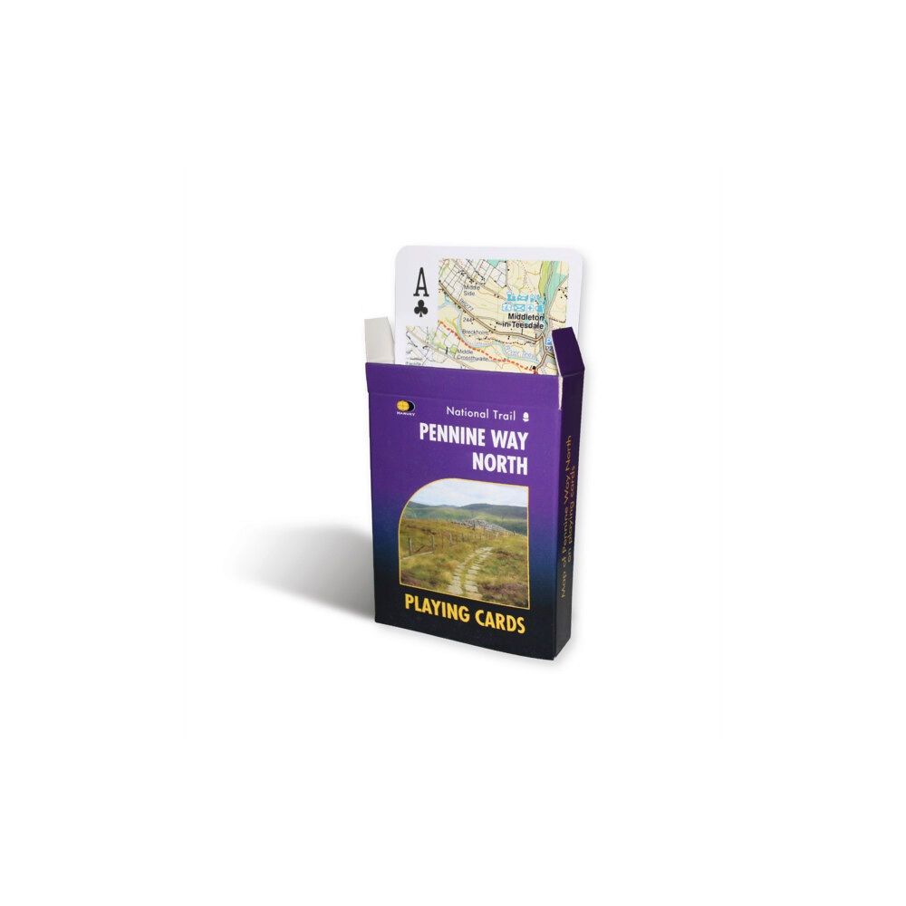 HARVEY MAP SERVICES Pennine Way North Playing Cards