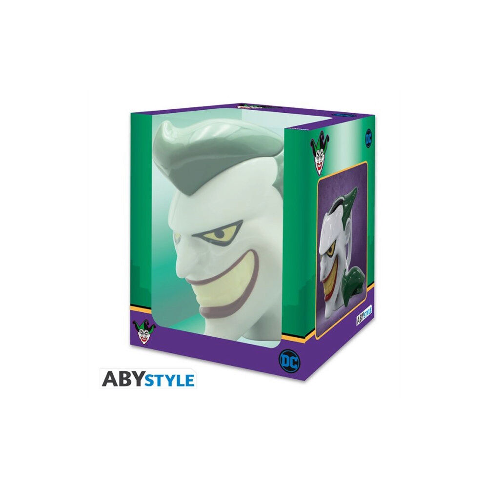 ABYSSE UK DC Comics Joker Head 3D Mug (häftad, eng)