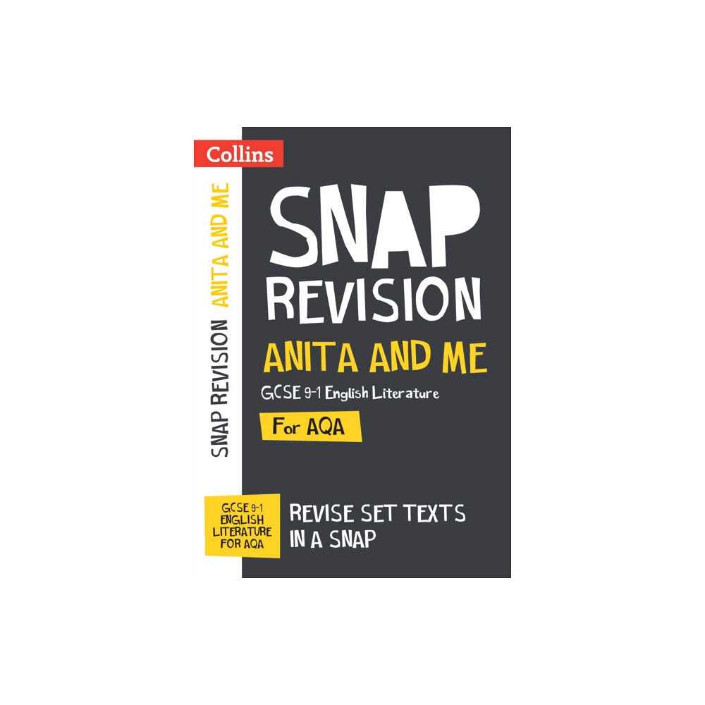 HarperCollins Publishers Anita and Me AQA GCSE 9-1 English Literature Text Guide (häftad, eng)