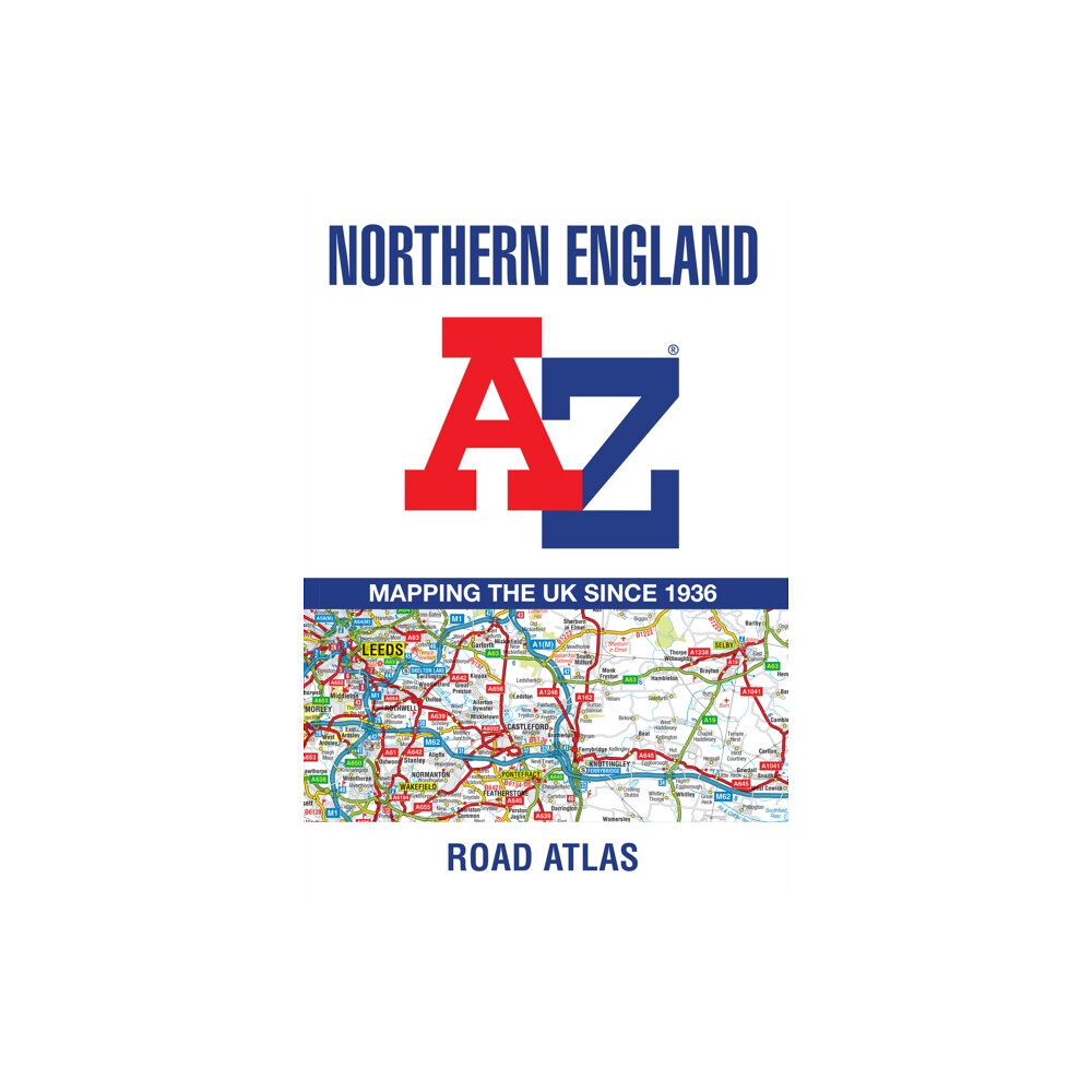 HarperCollins Publishers Northern England A-Z Road Atlas (häftad, eng)