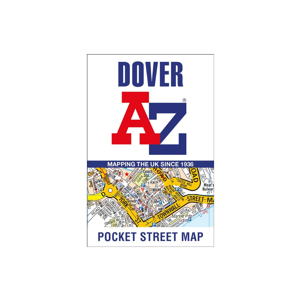 HarperCollins Publishers Dover A-Z Pocket Street Map