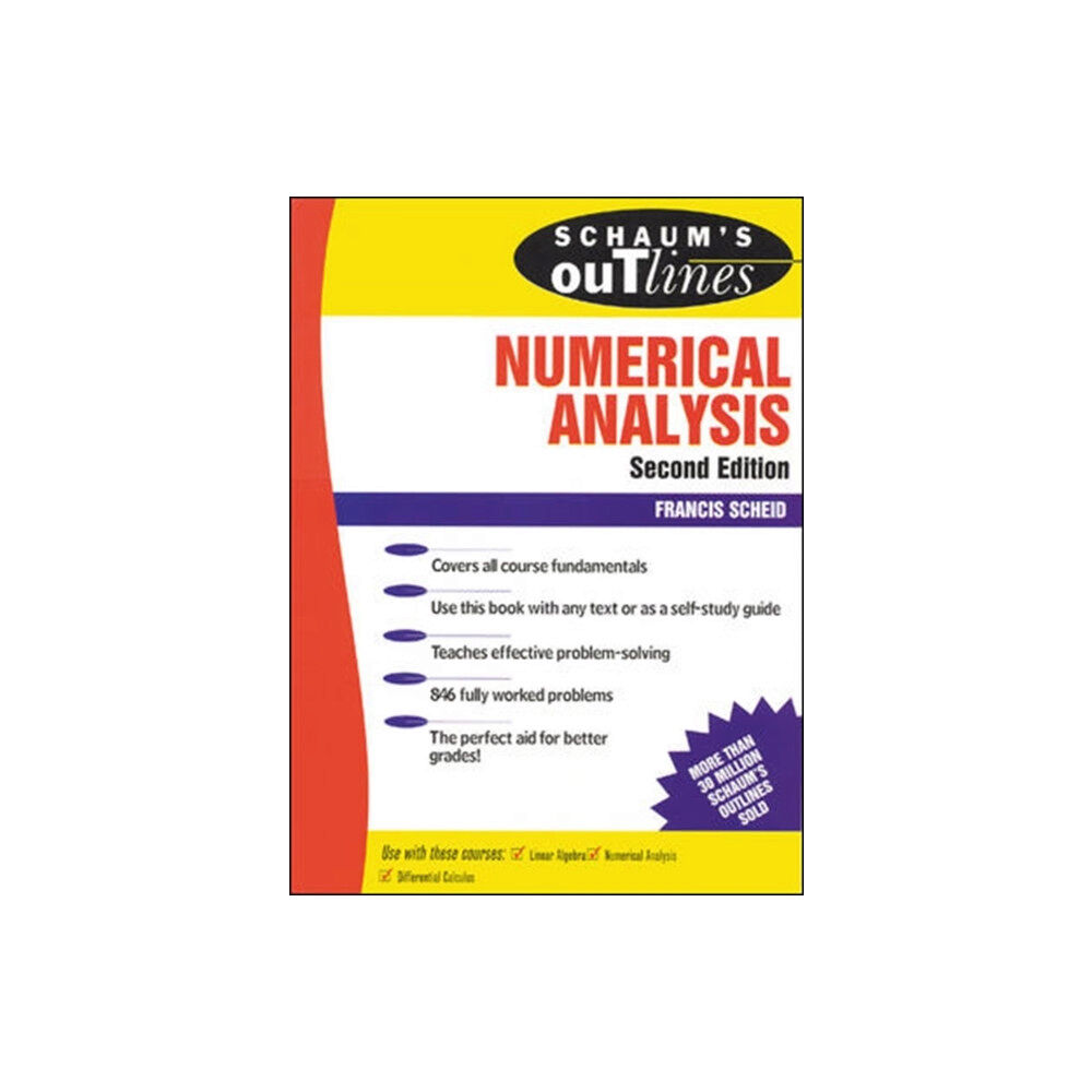 McGraw-Hill Education - Europe Schaum's Outline of Numerical Analysis (häftad, eng)