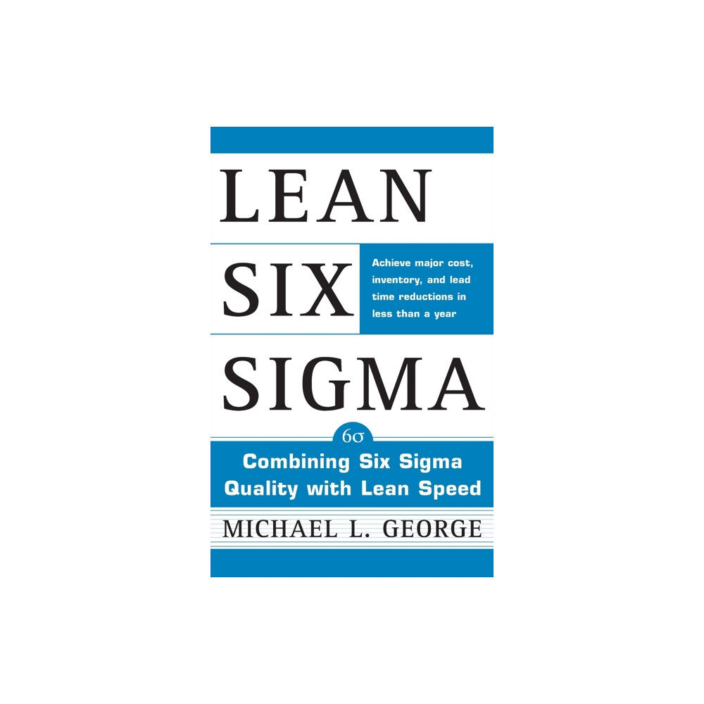 McGraw-Hill Education - Europe Lean Six Sigma (inbunden, eng)