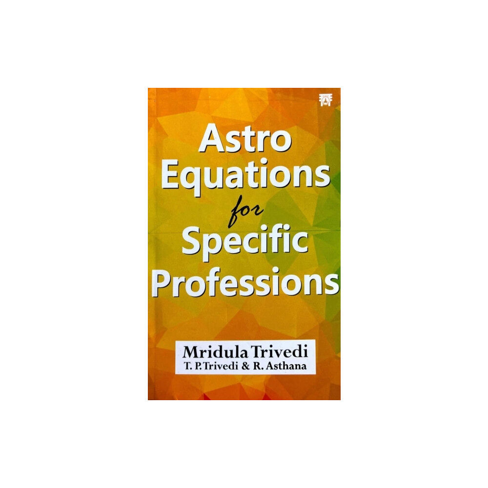 Motilal Banarsidass Publications Astro Equations For Specific Professions (häftad, eng)