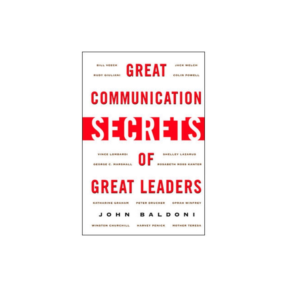 McGraw-Hill Education - Europe Great Communication Secrets of Great Leaders (häftad, eng)