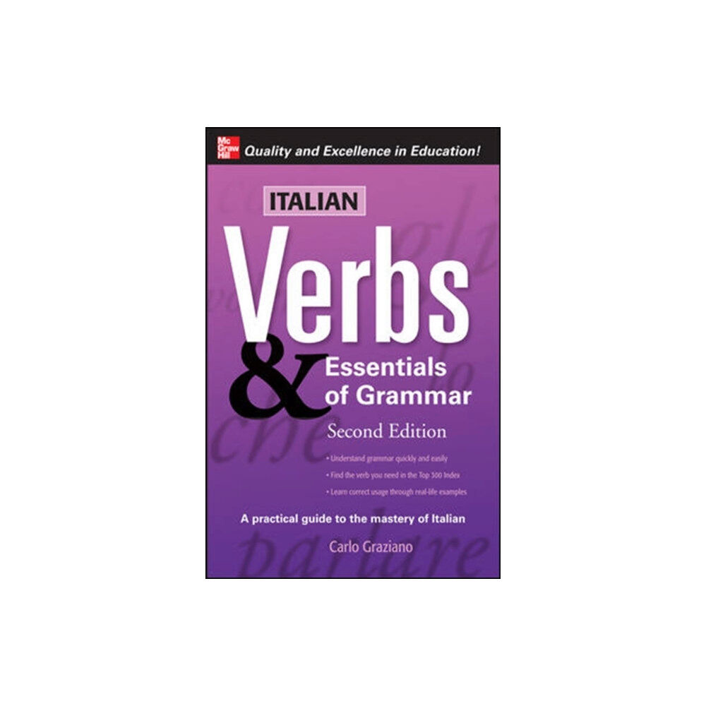 McGraw-Hill Education - Europe Italian Verbs & Essentials of Grammar, 2E. (häftad, eng)