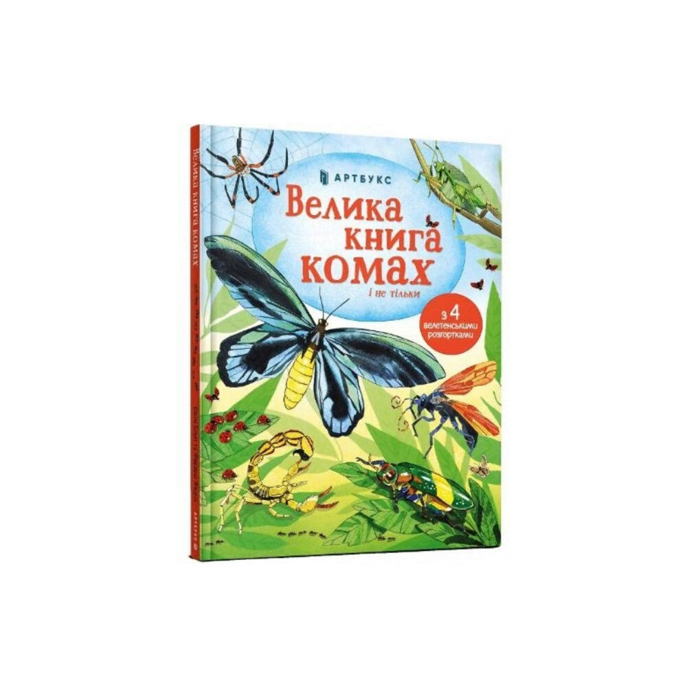 Artbooks Big Book of Bugs (inbunden, ukr)