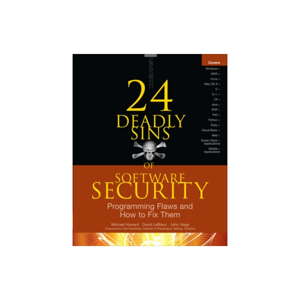 McGraw-Hill Education - Europe 24 Deadly Sins of Software Security: Programming Flaws and How to Fix Them (häftad, eng)