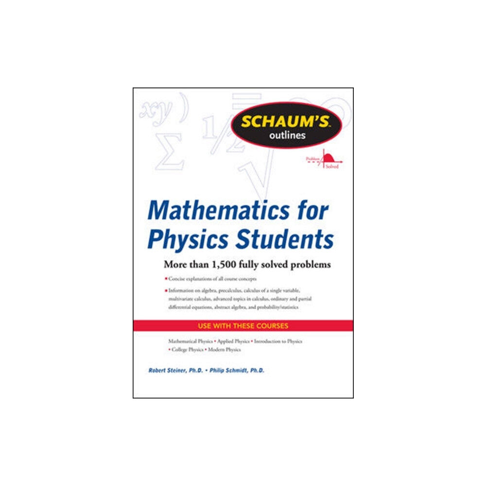 McGraw-Hill Education - Europe Schaum's Outline of Mathematics for Physics Students (häftad, eng)