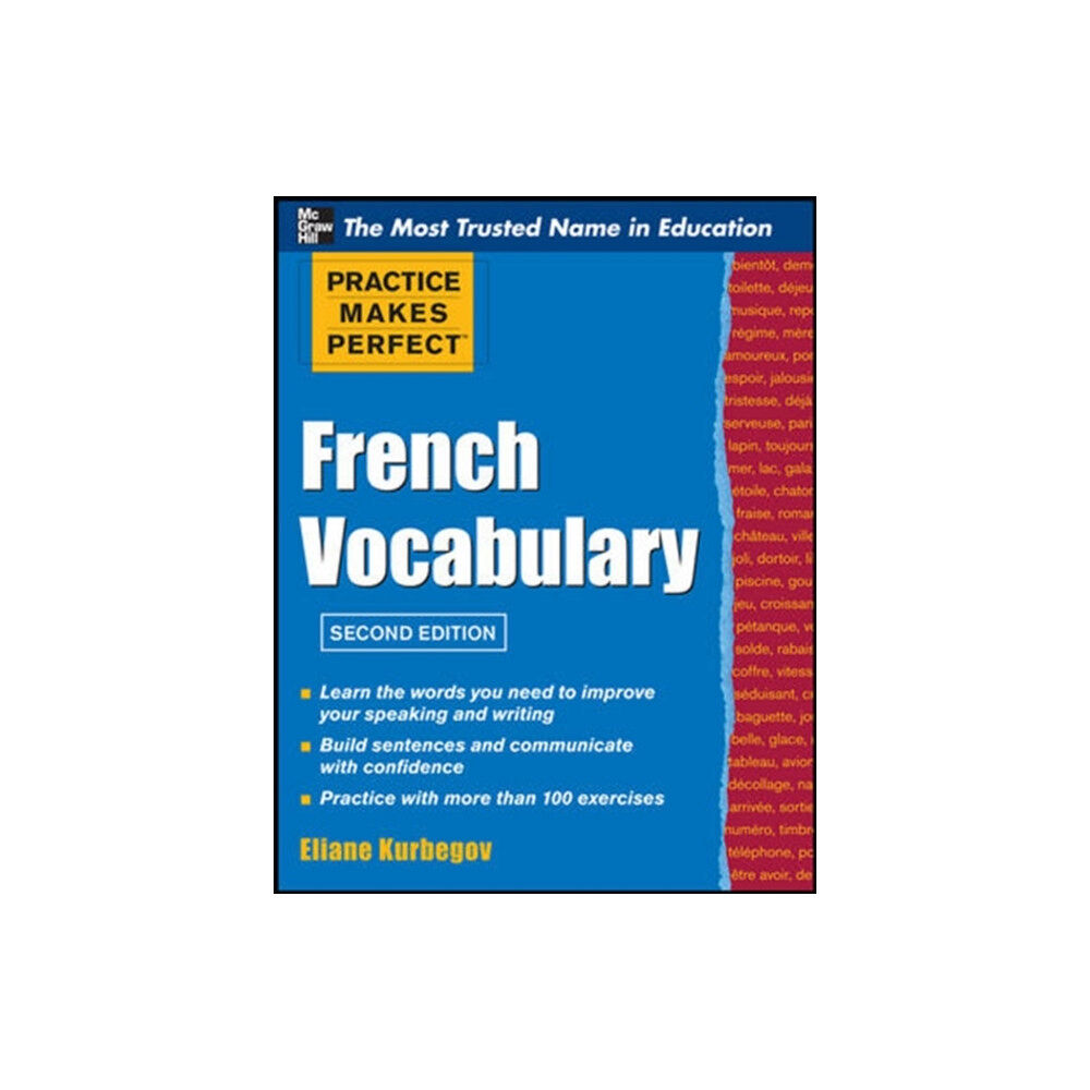 McGraw-Hill Education - Europe Practice Make Perfect French Vocabulary (häftad, eng)