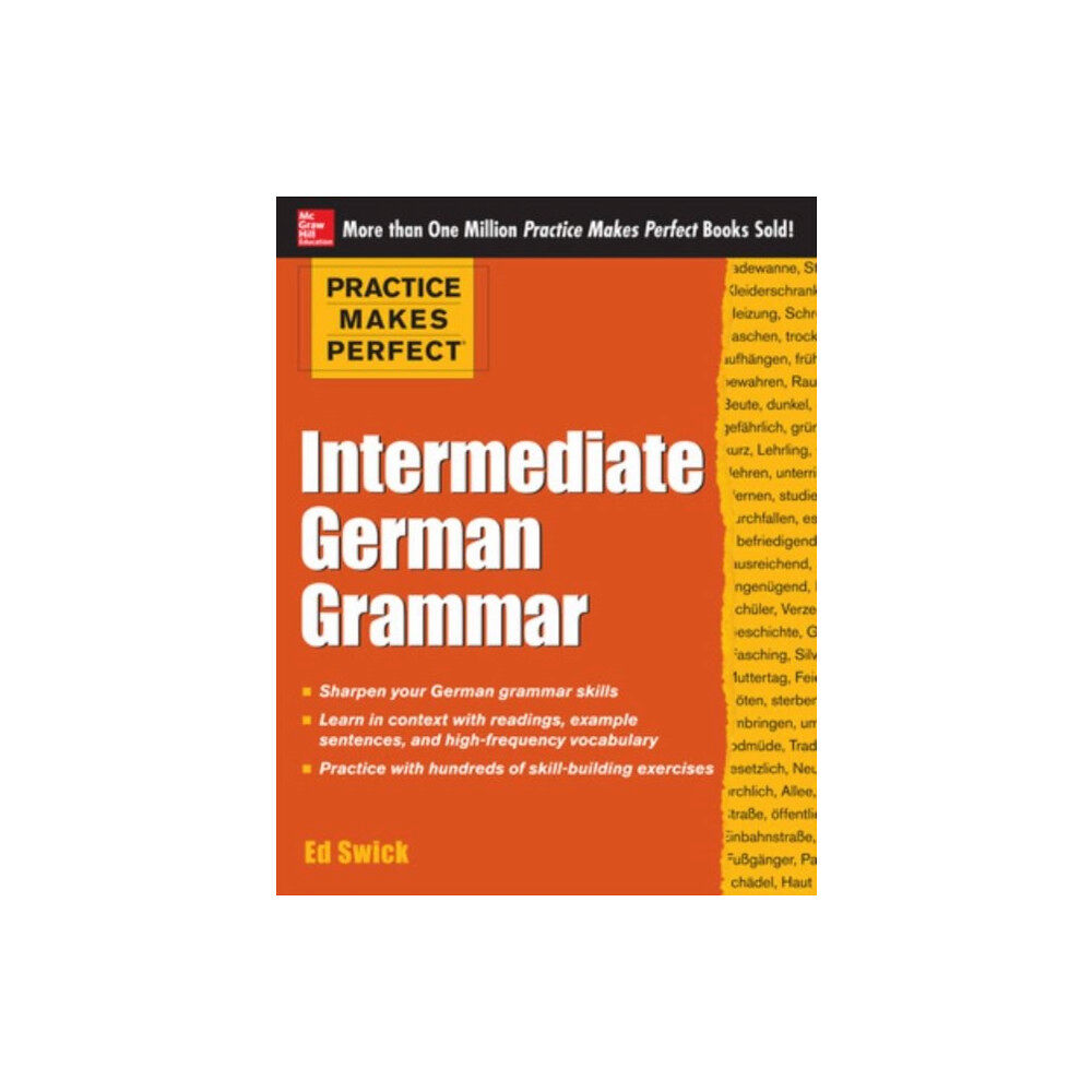 McGraw-Hill Education - Europe Practice Makes Perfect: Intermediate German Grammar (häftad, eng)