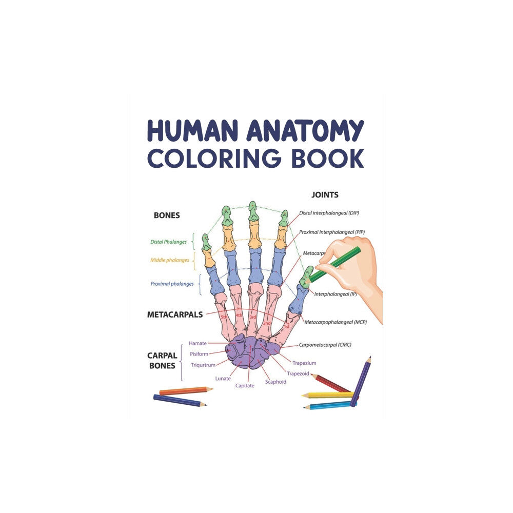 Independently Published Human Anatomy Coloring Book (häftad, eng)