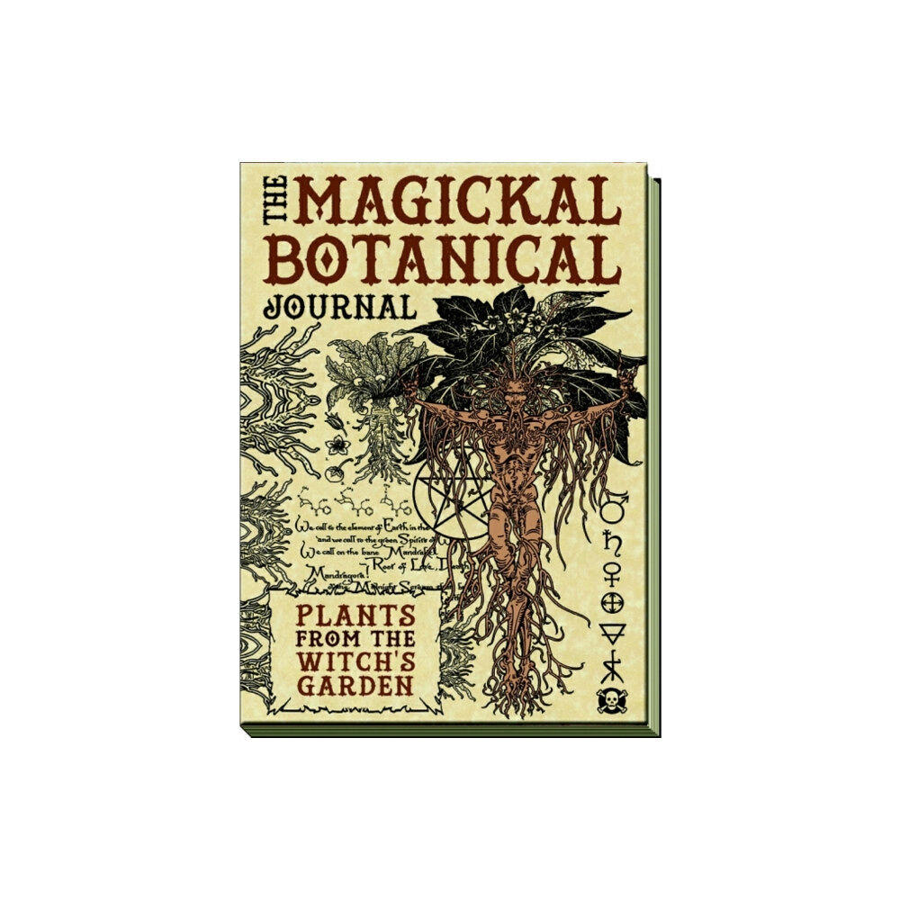 deep books ltd MAGICKAL BOTANICAL JOURNAL (inbunden, eng)