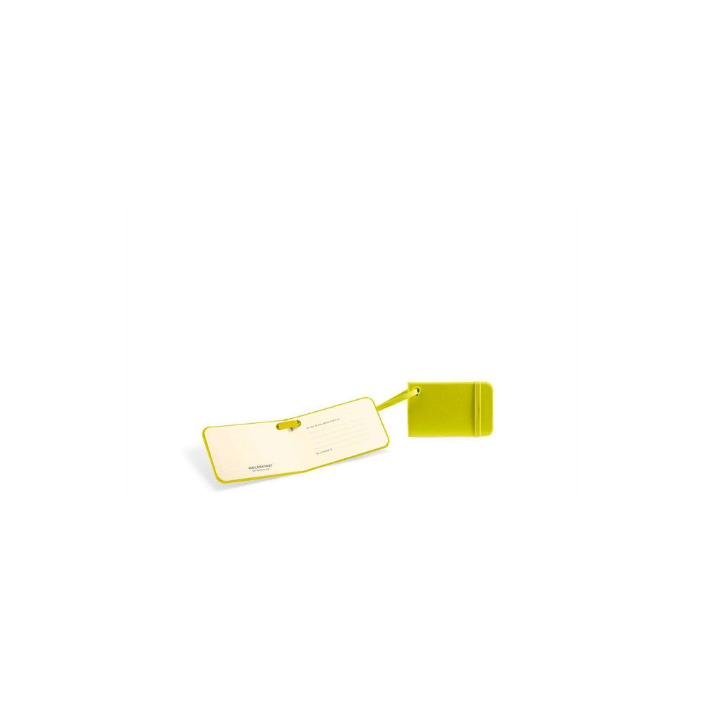 Moleskine Moleskine Luggage Tag Lemon Green