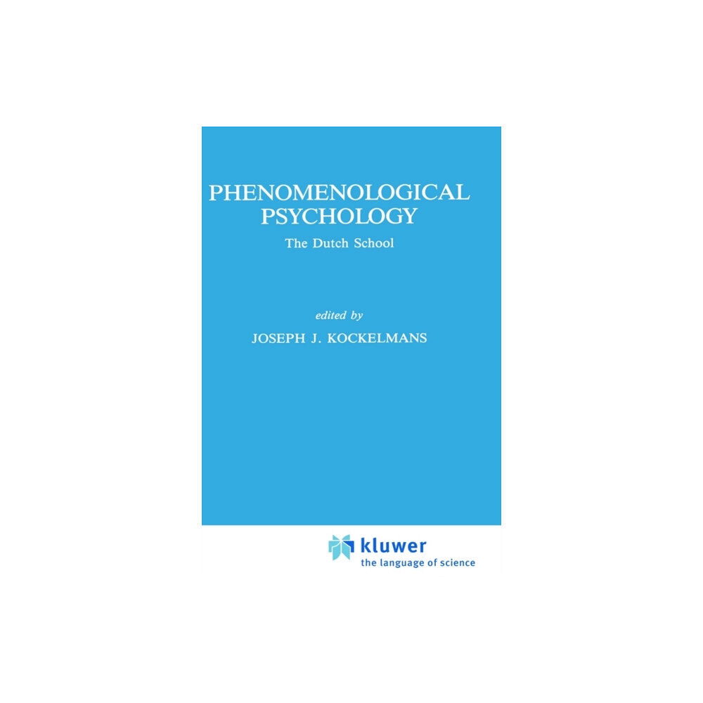 SPRINGER Phenomenological Psychology (inbunden, eng)