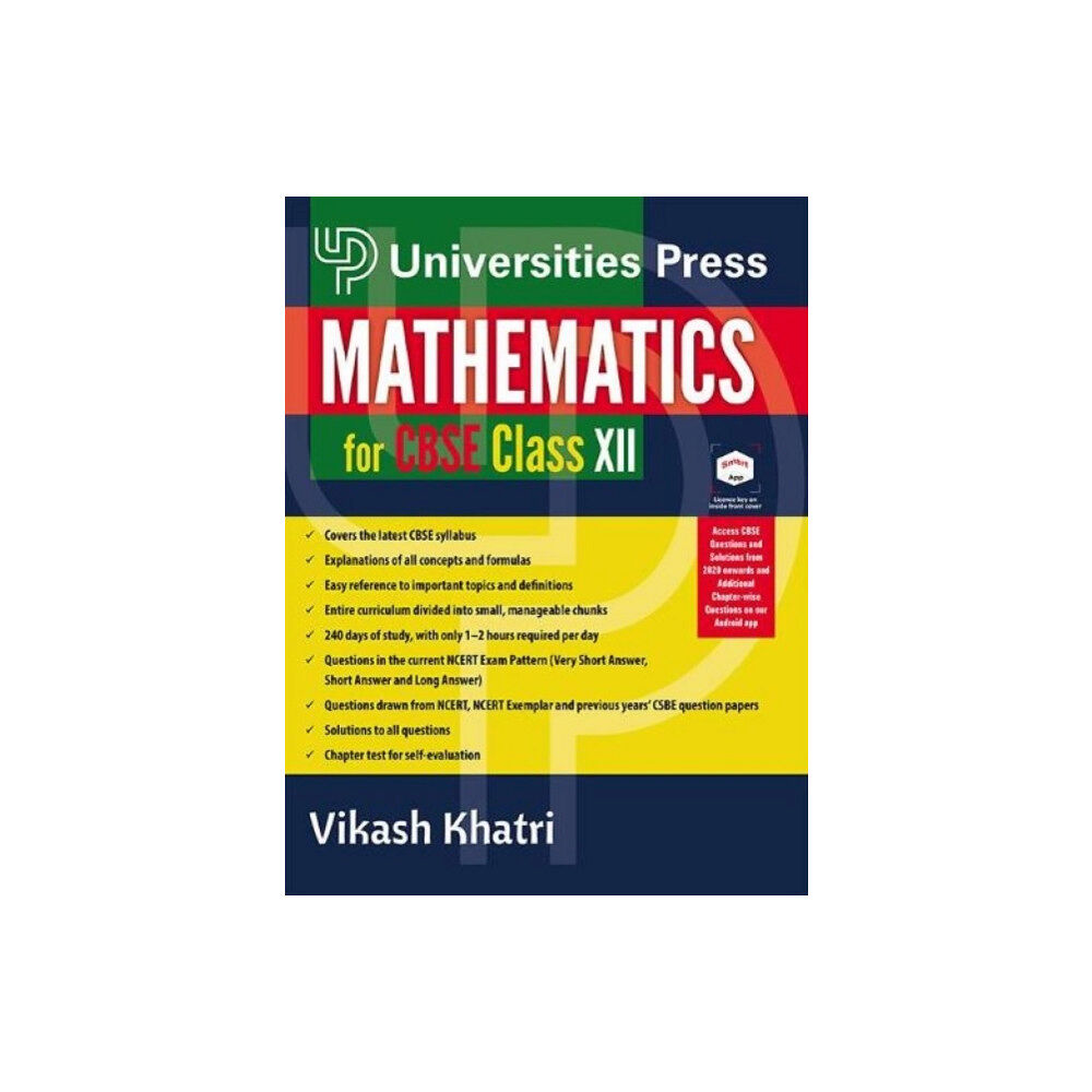 Universities Press Mathematics for CBSE Class XII (häftad, eng)