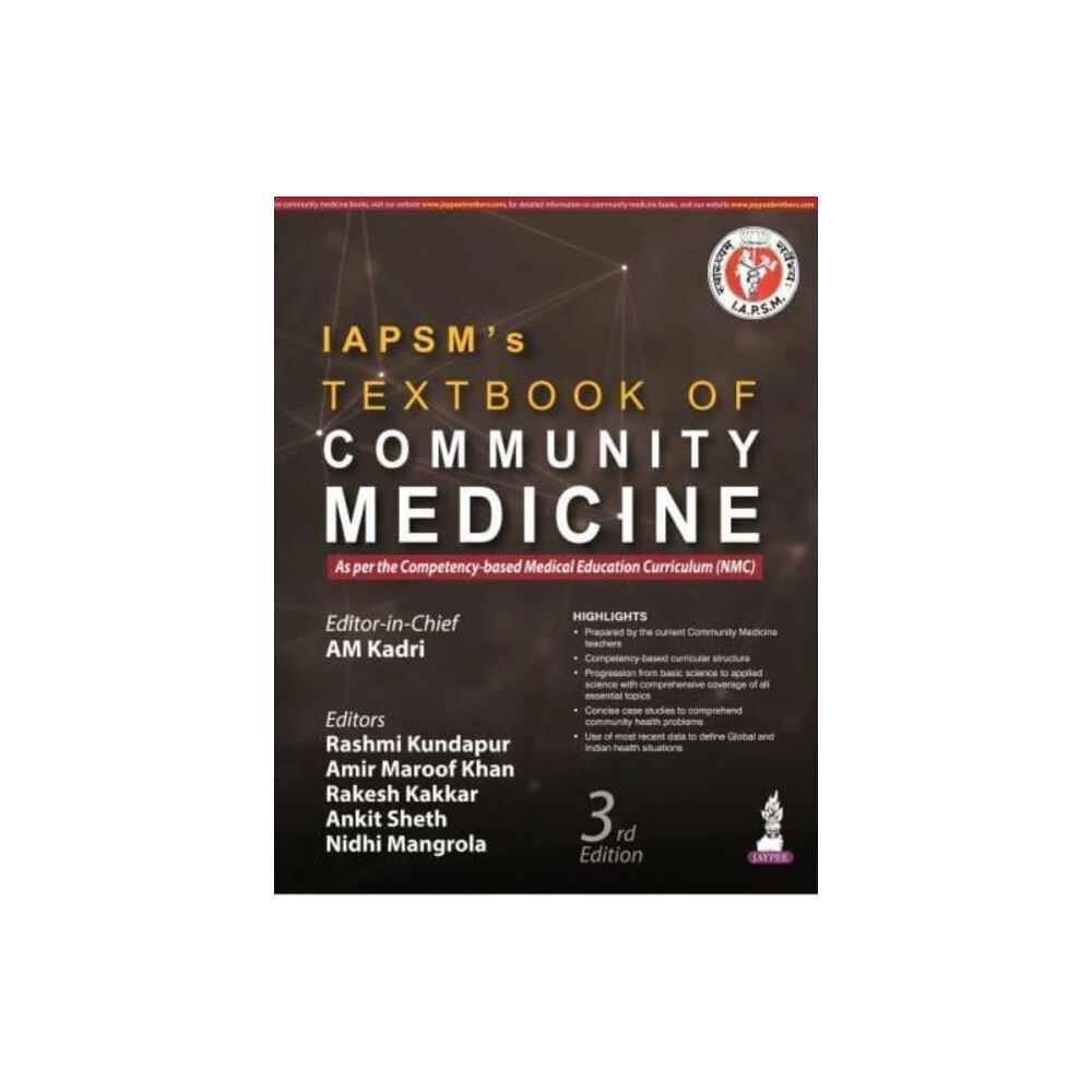 Jaypee Brothers Medical Publishers Textbook of Community Medicine (häftad, eng)