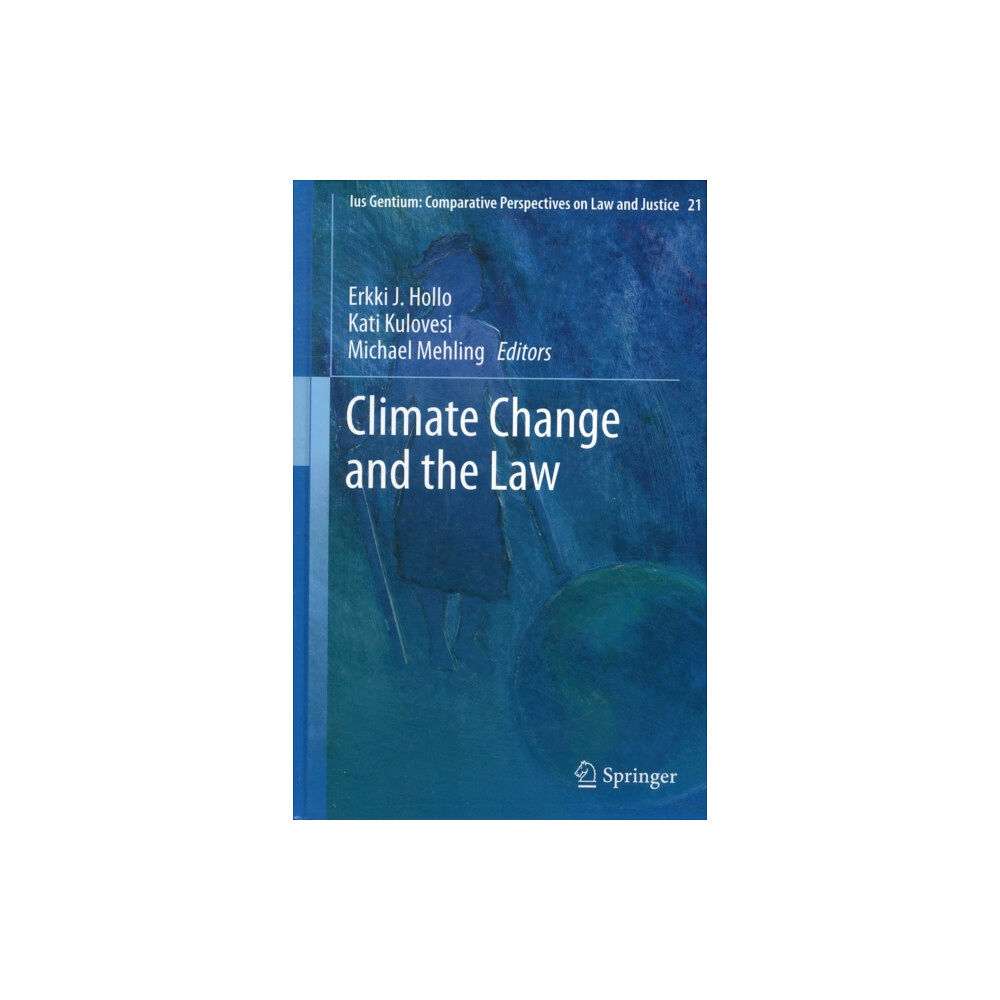 SPRINGER Climate Change and the Law (inbunden, eng)