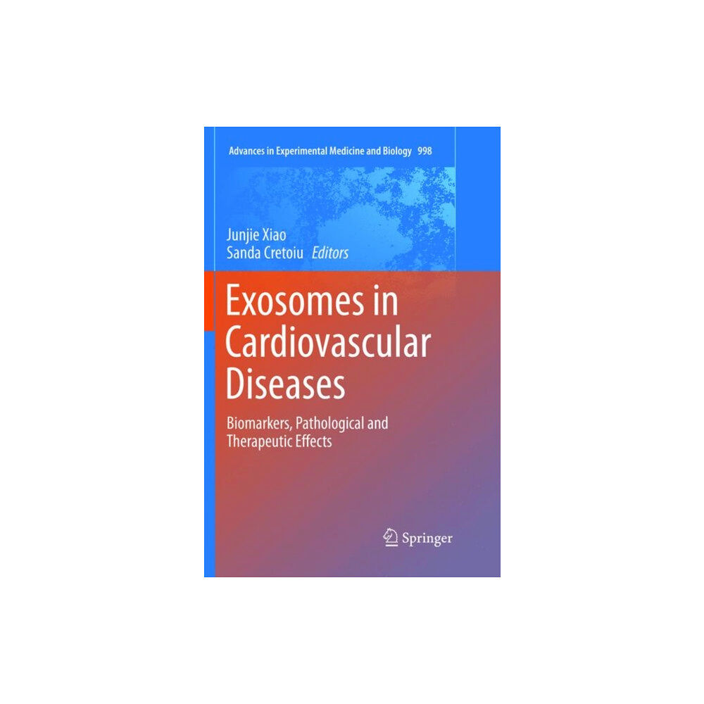 Springer Verlag, Singapore Exosomes in Cardiovascular Diseases (häftad, eng)