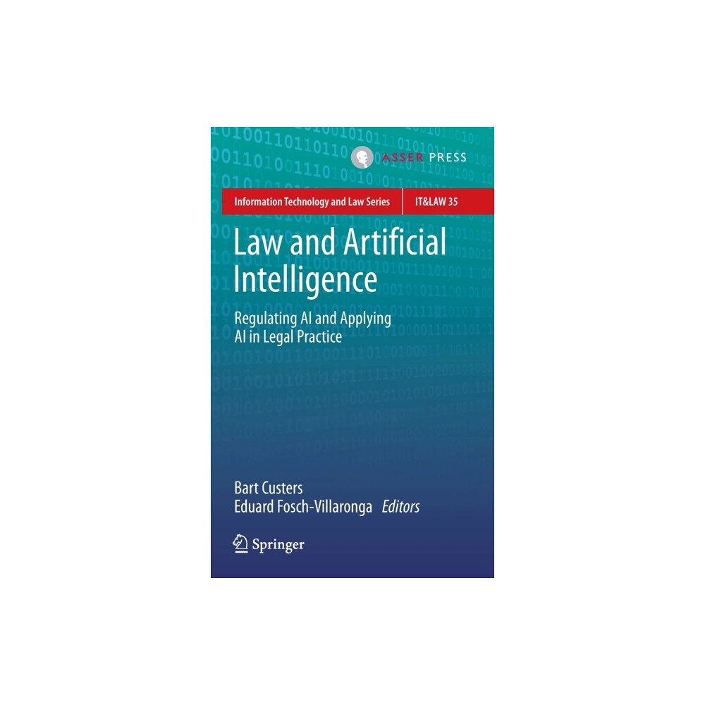 T.M.C. Asser Press Law and Artificial Intelligence (inbunden, eng)