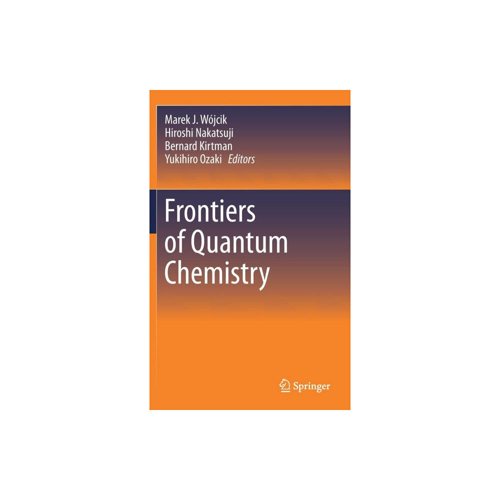 Springer Verlag, Singapore Frontiers of Quantum Chemistry (inbunden, eng)