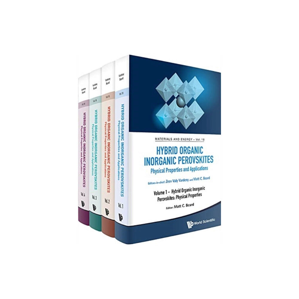 World Scientific Publishing Co Pte Ltd Hybrid Organic Inorganic Perovskites: Physical Properties And Applications (In 4 Volumes) (inbunden, eng)