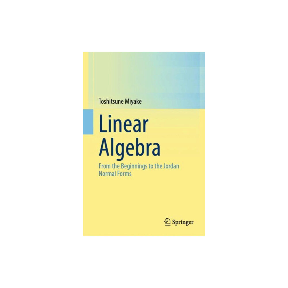 Springer Verlag, Singapore Linear Algebra (inbunden, eng)