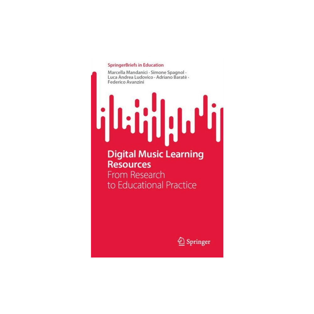 Springer Verlag, Singapore Digital Music Learning Resources (häftad, eng)