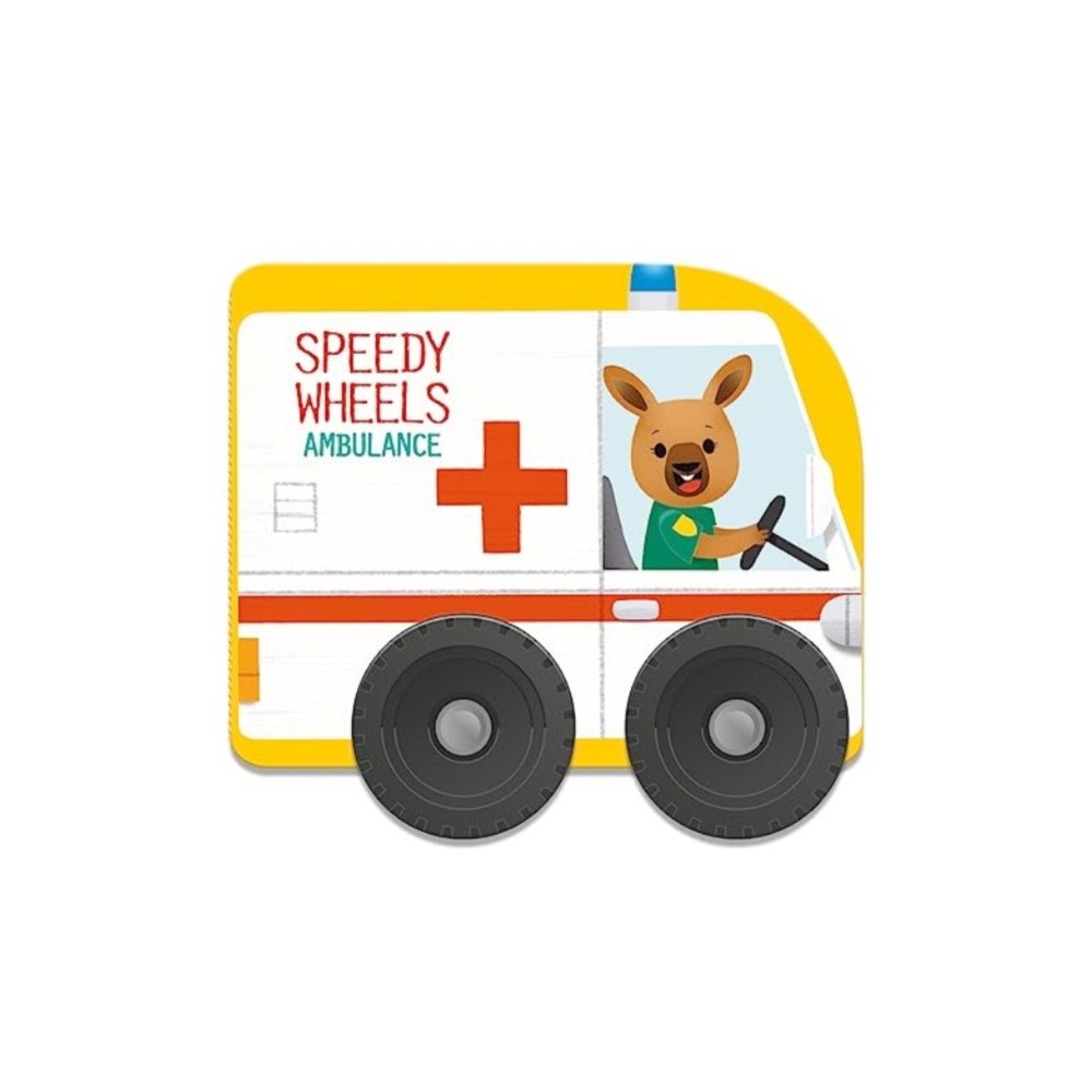 BOUNCE BOOKSHELF SPEEDY WHEELS AMBULANCE (inbunden, eng)