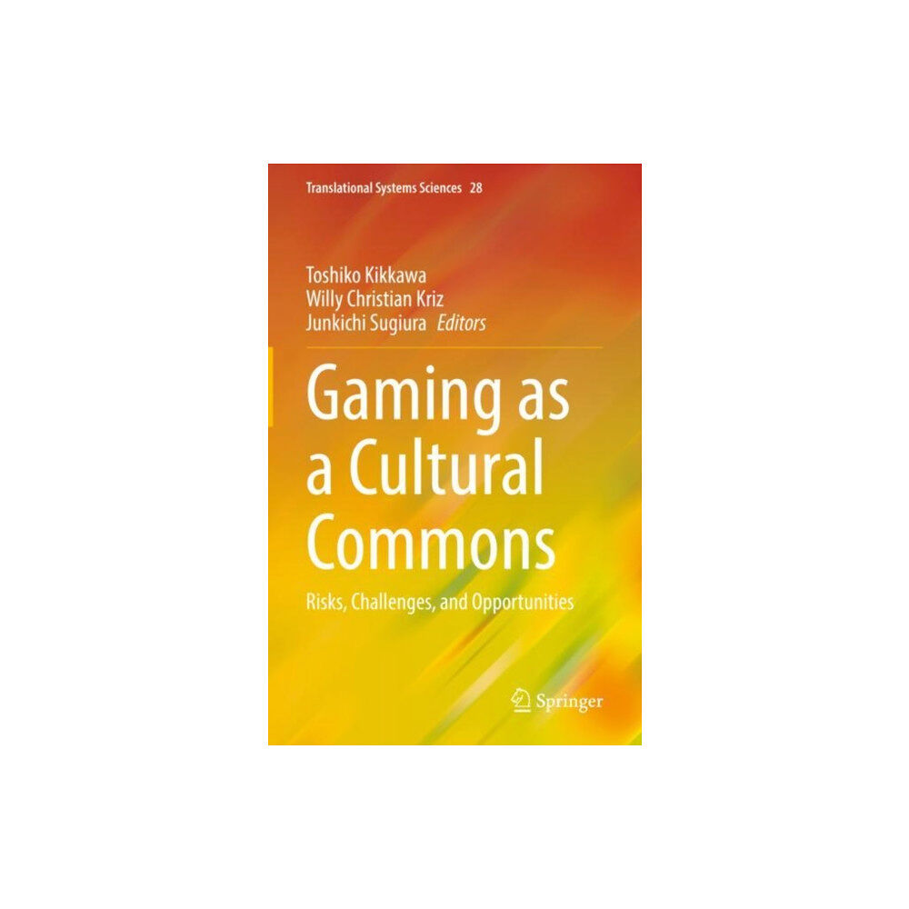 Springer Verlag, Singapore Gaming as a Cultural Commons (inbunden, eng)