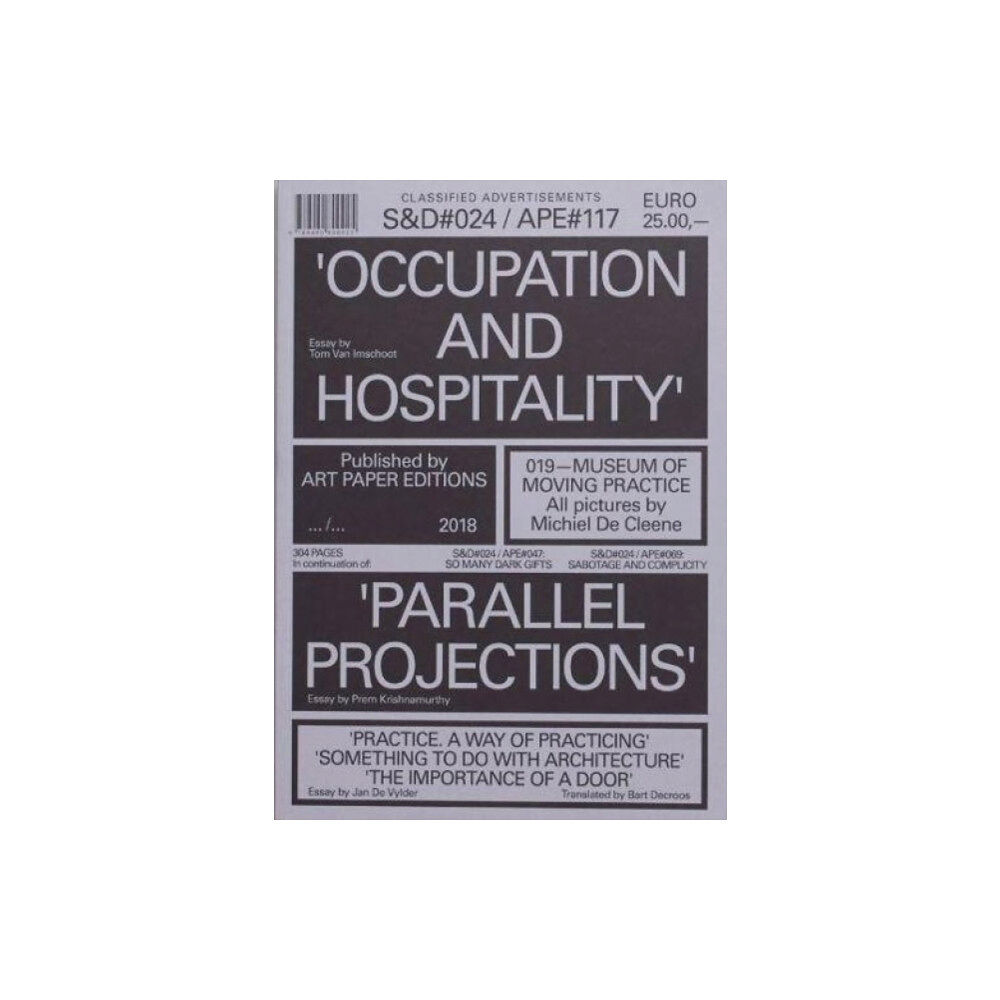 APE Occupation and Hospitality (häftad, eng)