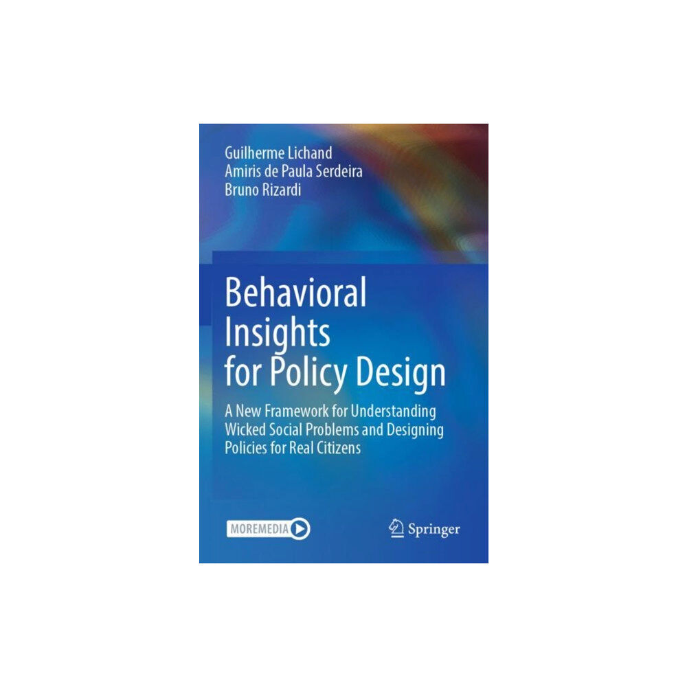 Springer International Publishing AG Behavioral Insights for Policy Design (häftad, eng)