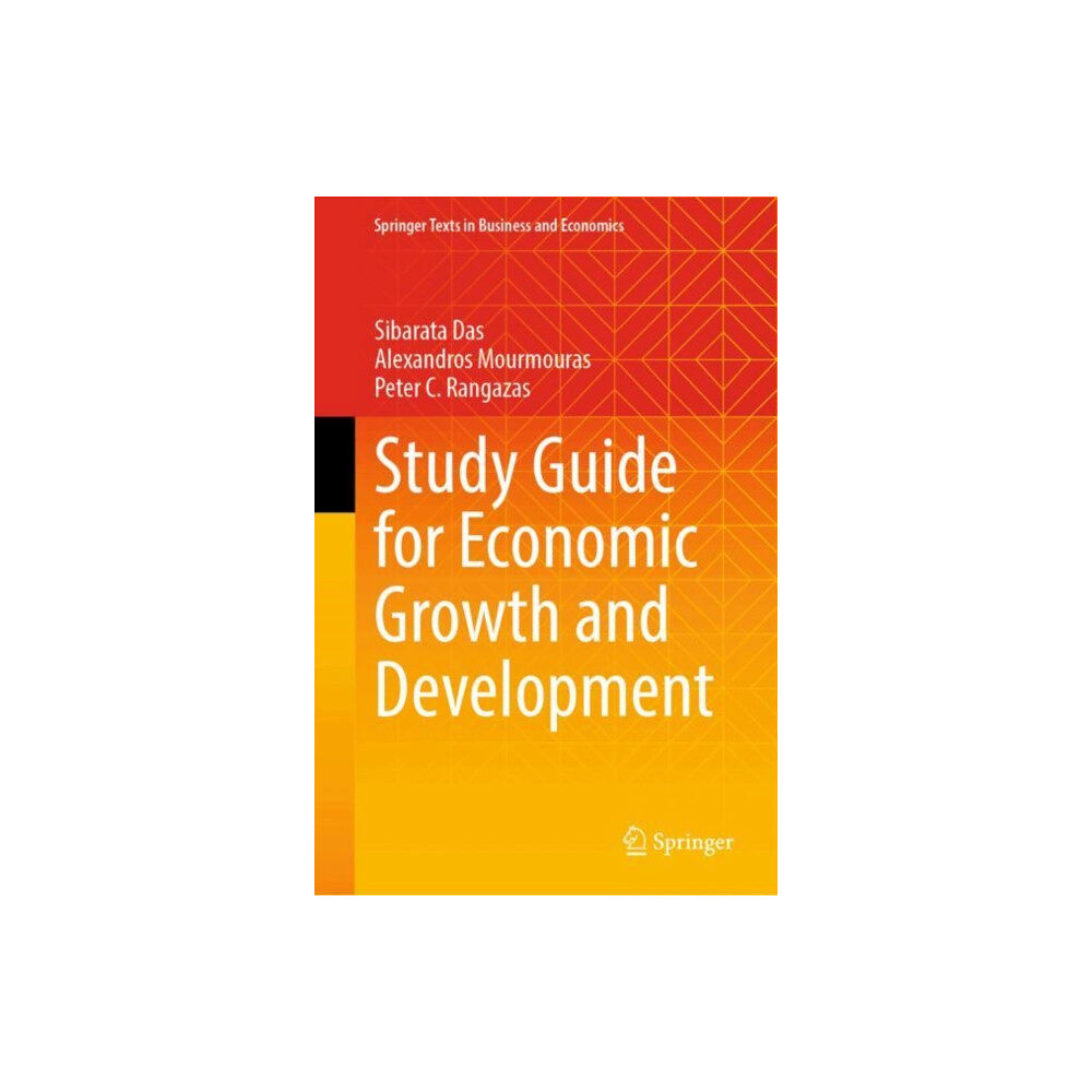 Springer International Publishing AG Study Guide for Economic Growth and Development (inbunden, eng)