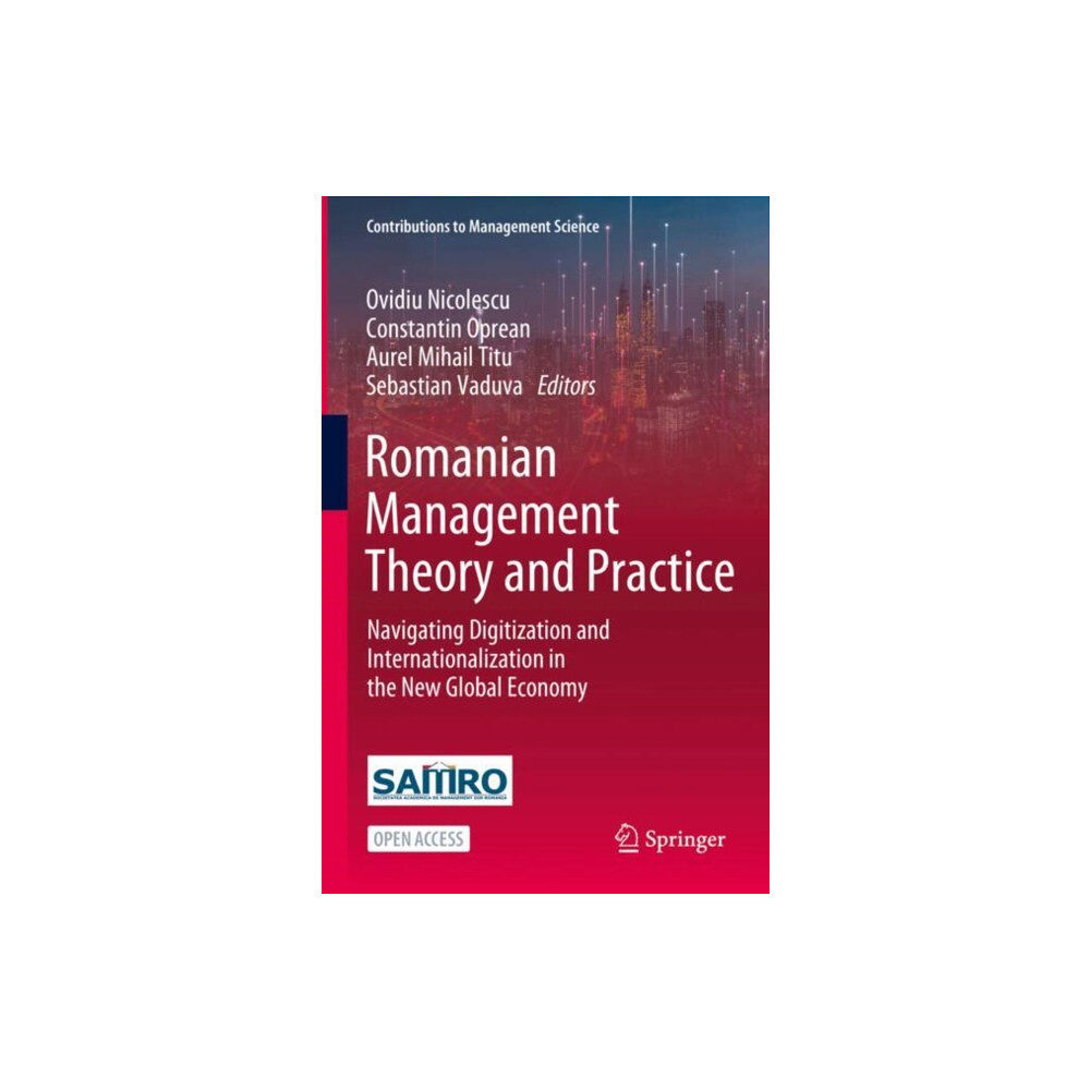 Springer International Publishing AG Romanian Management Theory and Practice (inbunden, eng)