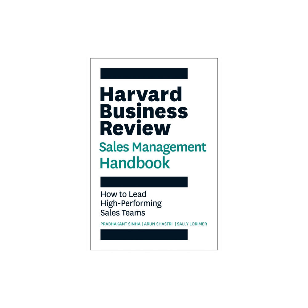 Harvard Business Review Press Harvard Business Review Sales Management Handbook (häftad, eng)